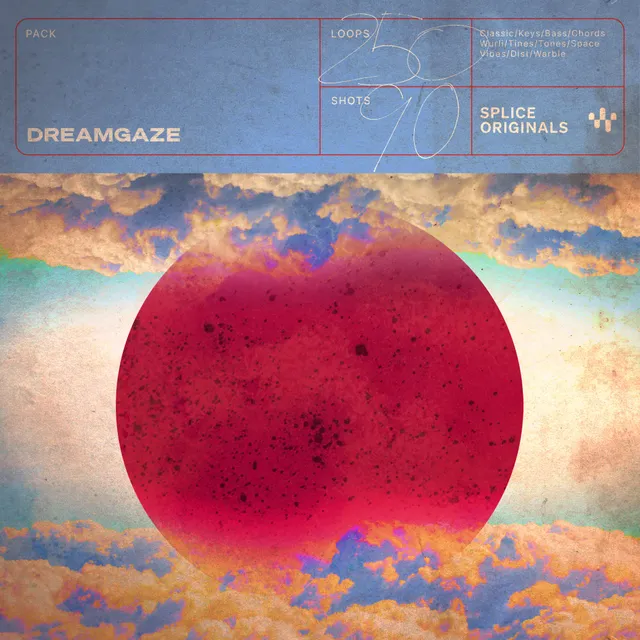 Dreamgaze — sample pack cover, opens on Splice